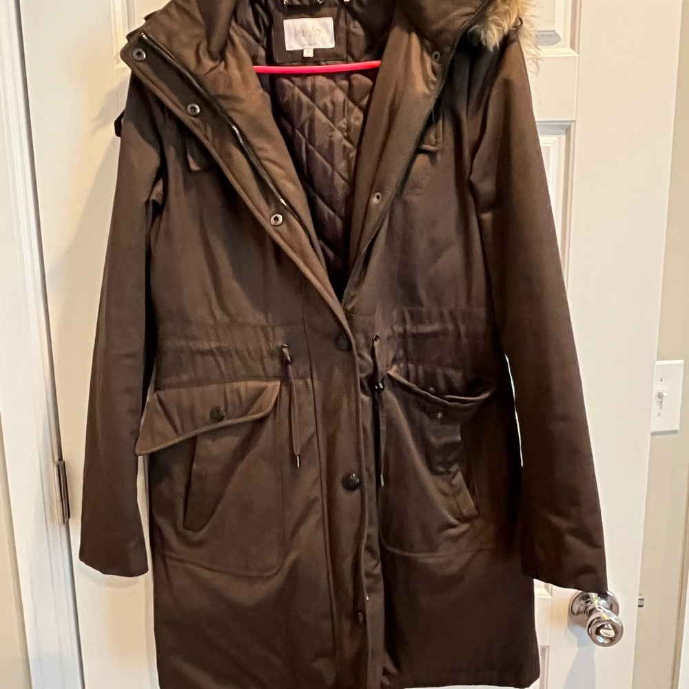 Quilted down winter jacket - Picture 4 of 5
